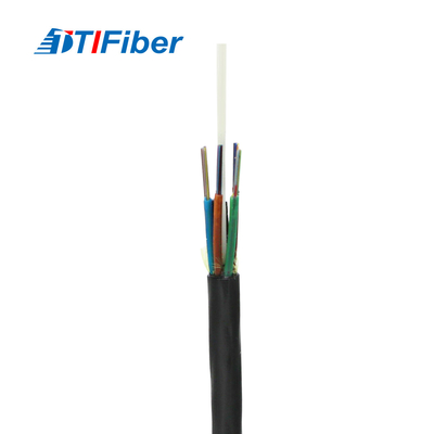 Núcleos fundidos do cabo GCYFY 24 do ar de fibra ótica exterior do cabo micro