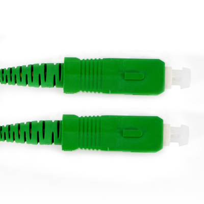 Palavra simples ótica 1.5m 3.5mm de Aqua Fiber Patch Cable White 1.6mm 2.0mm