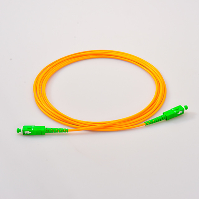 FTTH usam 9/125 1 de 2 simples modo de cabo de remendo da fibra ótica do Sc de 3 medidores único
