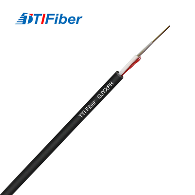 Uso interno/exterior do cabo de fibra ótica do único modo de Gjyxfh da aplicação
