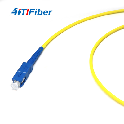 Palavra simples de fibra ótica do cabo de remendo da manutenção programada de Lc/Sc/Fc/St G652d 9/125