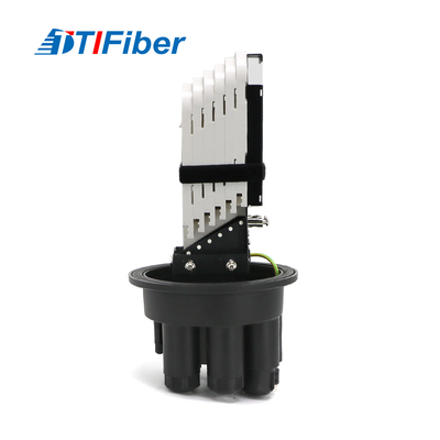 Tipo vertical da abóbada do fechamento da fibra para o equipamento de rede