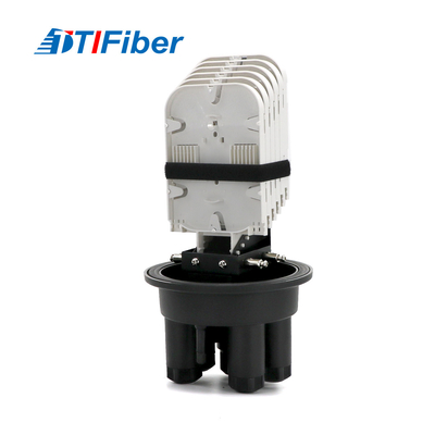 Tipo vertical da abóbada do fechamento da fibra para o equipamento de rede