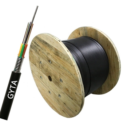 GYTA Utilização de cabo de fibra óptica para comunicações ao ar livre