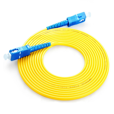 simples Singlemode/duplex do cabo de remendo da fibra ótica de 2.0mm 3.0mm
