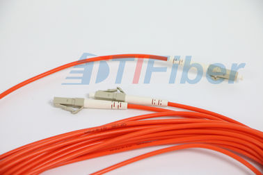 Fibra ótica do divisor de FTTH LC/APC 1 x 2 com cabo da fibra de 3.0mm G657A
