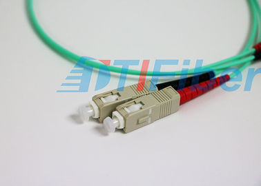 Cabo de remendo da fibra ótica do SC/UPC multimodo/rede de FTTH cabo de remendo ótico