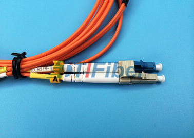 Manutenção programada LC ao cabo de acondicionamento do remendo da fibra do modo do cabo de remendo da fibra ótica do milímetro LC - 1 medidor