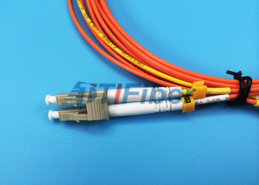 Manutenção programada LC ao cabo de acondicionamento do remendo da fibra do modo do cabo de remendo da fibra ótica do milímetro LC - 1 medidor