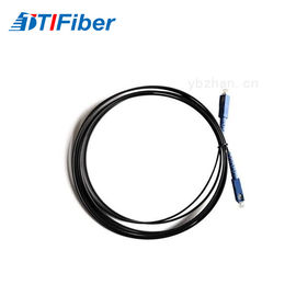 O cabo de remendo de fibra ótica Singlemode do ST LC cabografa com aprovação do CE/ROHS