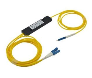 Perda ótica do Sc Apc 1x64 do divisor da fibra amarela para uma comunicação Systerm