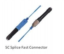 Equipamento rápido da fibra do conector do SC do conector ótico azul verde do CE ROHS QuickFiber