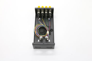 Inserção do adaptador do porto do ST da caixa terminal da fibra ótica do porto de FTTH 8 - datilografe o acoplamento