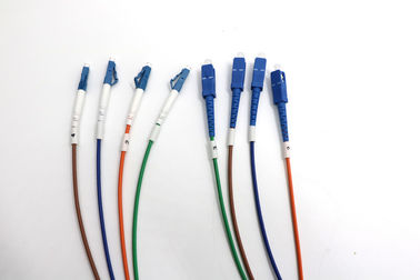 SC/UPC aprovação do GV do revestimento do núcleo LSZH do modo 4 do cabo de remendo à fibra ótica do LC/UPC multi