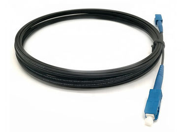 A contagem da fibra do núcleo da gota 1 do cabo 1F SC/UPC do remendo da fibra multimodo de G652d personalizou o comprimento