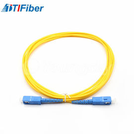 aplicação interna do conector do SC do duplex do cabo da rede da fibra ótica da ligação em ponte OM1/OM2 de 1M