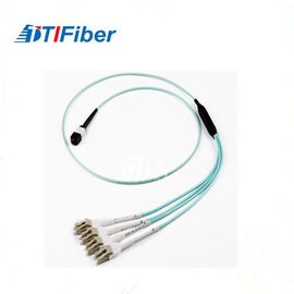 4G/5G MPO - o cabo do remendo da fibra multimodo do LC, remendo da fibra OM3 conduz o tempo longo