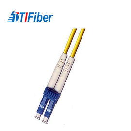 Trança 9/125 LC, linha ótica da fibra da manutenção programada da fibra ótica de 0.9mm OFNP com Jacketed
