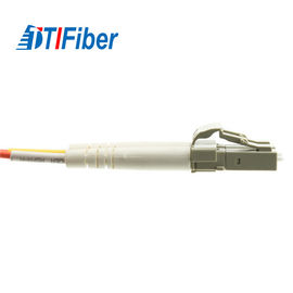 cabo de remendo OM1 da fibra ótica de 0.9mm OFNP LC 62,5/125 com baixa perda de inserção