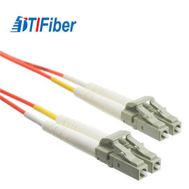 cabo de remendo OM1 da fibra ótica de 0.9mm OFNP LC 62,5/125 com baixa perda de inserção