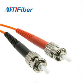 Cabo de remendo frente e verso da fibra multimodo, bens do cabo ótico da fibra de 62.5/125 ST/ST