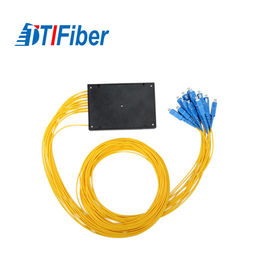 Acoplador audio do PLC do divisor SC/UPC 1x32 do cabo da fibra ótica do sistema de FTTX mini