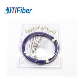 Resistência mecânica excelente simples do ST do SC FC do LC da trança multimodo da fibra ótica