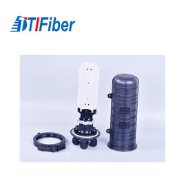 Tipo vertical junção de emenda ótica do cabo da fibra do fechamento 24-96 da abóbada do selo mecânico