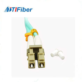 1~144 multi fibras Lc ao cabo de remendo multimodo da fibra ótica OM3 do Lc