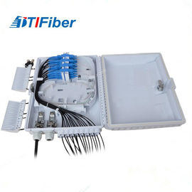 cor branca de 8 12 16 conectores do SC LC da caixa de distribuição ODB da fibra ótica do núcleo para FTTH