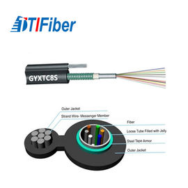 A figura 8 fio de aço do cabo de fibra ótica encalhou a autossuficiente antena para uma comunicação do LAN