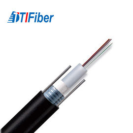 Modo 2 blindados do cabo de fibra ótica de GYXTW o único/4/6/12 retira o núcleo da garantia de 3 anos
