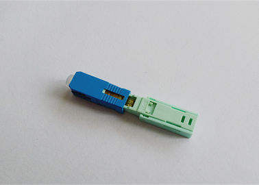 Conector Singlemode rápido da fibra óptica do SC do UPC APC com fibra para dentro