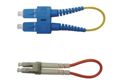 Laço de retorno da fibra óptica do UPC APC MTRJ para a interconexão do equipamento
