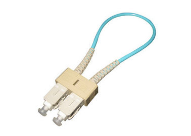 Laço de retorno da fibra óptica de OM3 LC para redes de CATV/redes dos locais
