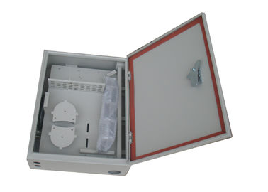 Caixa de distribuição da fibra óptica de 16 gotas de FTTH, caixa de distribuição fixada na parede do divisor do PLC
