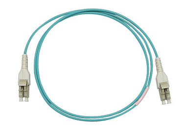 OM3, cabo de remendo da fibra óptica de OM4 Uniboot LC com cabo de OM4 LSZH