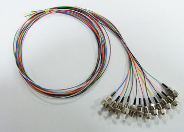 Estabeleça como premissa a trança simples da fibra óptica das instalações FC com 12 cores