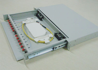 LAN de 4 portos/caixa terminal deslizante MACILENTO da fibra óptica para a rede de FTTH