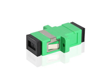 Adaptador simples/multimodo do SC, soquete de fibra óptica com alojamento plástico