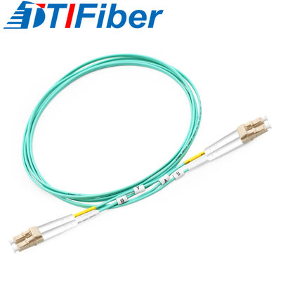 OM3 tipo cabo do remendo da fibra do duplex 2.0mm do cabo de remendo da fibra ótica