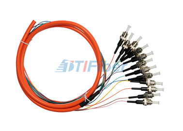 ST multimodo UPC da trança da fibra ótica para o painel de remendo de fibra e o adaptador da fibra