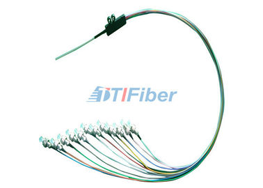Cabo de fibra ótica multimodo do núcleo da fita 12 da trança da fibra ótica de FTTH impermeável