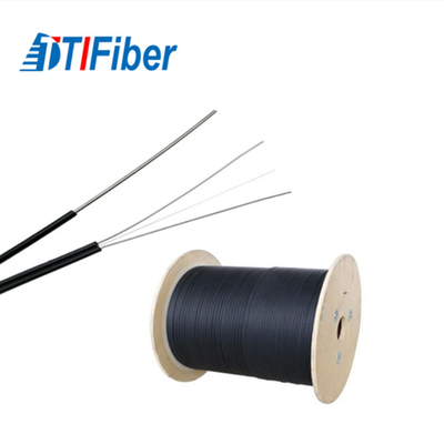 1 / 2/4 da fibra ótica exterior interna da manutenção programada do núcleo cabo pendente GJYXCH para FTTH
