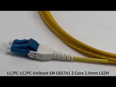 Cordão de ligação de fibra óptica