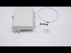 Melhor Preço FTTH FTTX Distribuição de Fibra Óptica Terminação 8 Portas 16 Portas Caixa de Distribuição de Fibra Óptica ABS Branca
