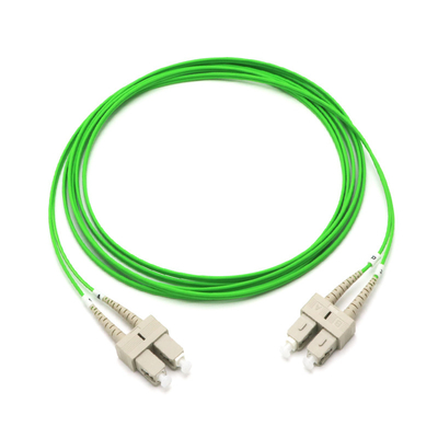 Cabo de remendo Om1 frente e verso simples da fibra multimodo de único modo Om2 Om3 Om4 Om5