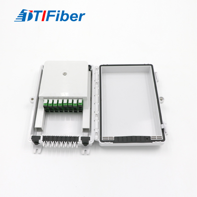 Caixa de distribuição de fibra ótica material 8core exterior do ABS ou do PC 16core 24core