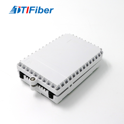 Material branco do ABS ou do PC do porto da caixa 8 do divisor da fibra ótica