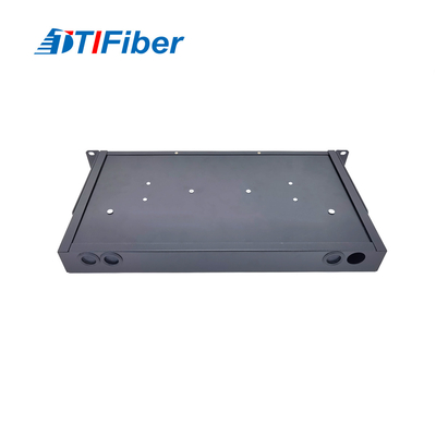 Caixa terminal da fibra ótica da montagem em rack de Ftth Sc/Fc/St/Lc com revestimento de 0.9mm